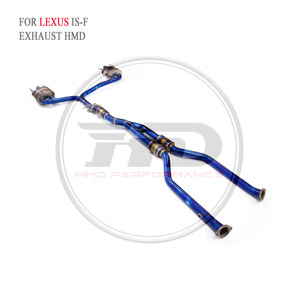 Lexus ISF catback Titanium Sport Exhaust System - 6