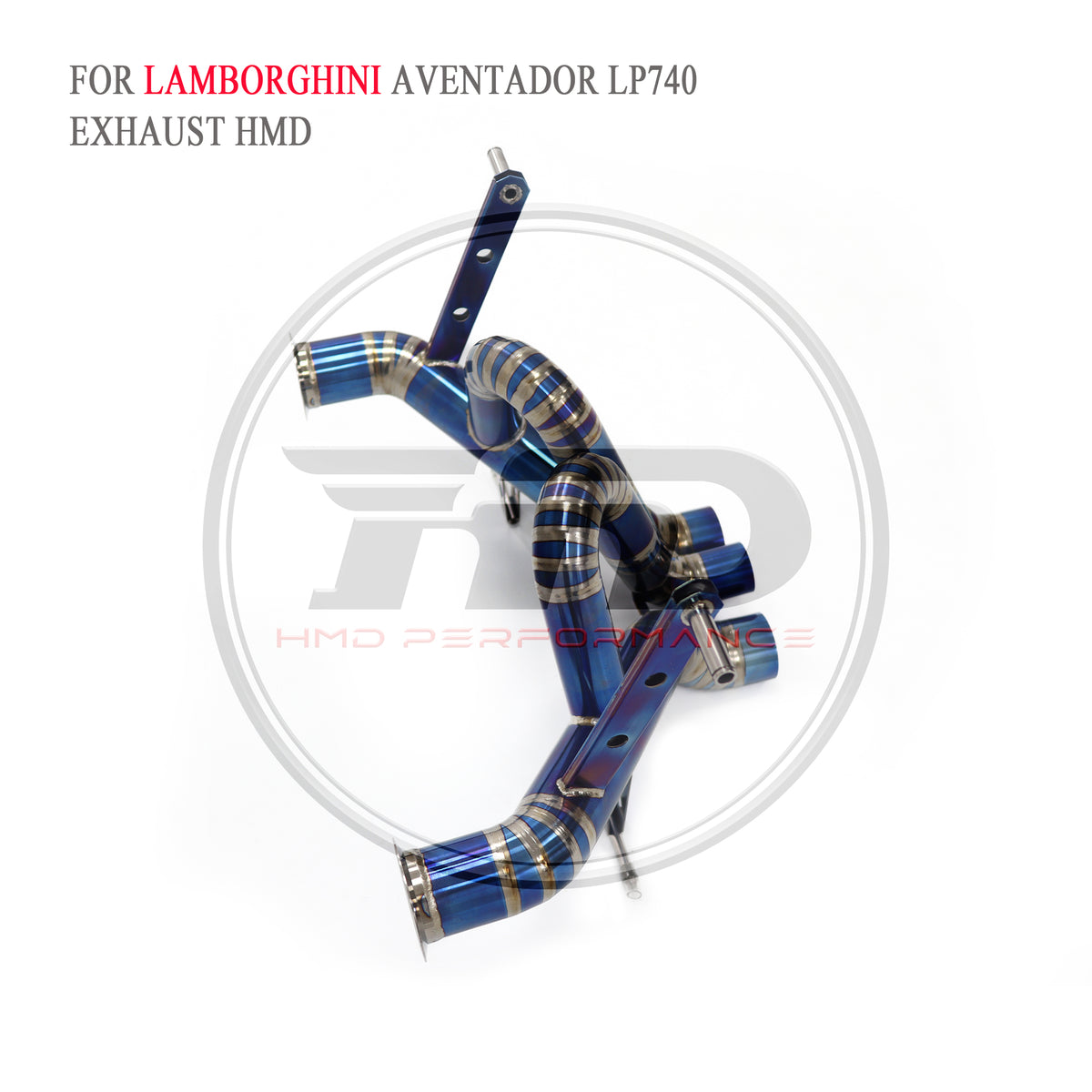 Lamborghini Aventador LP740-4 catback Titanium Straight Sport Exhaust System - 6