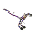 Nissan GTR R35 catback Titanium Valved Sport Exhaust System - 1