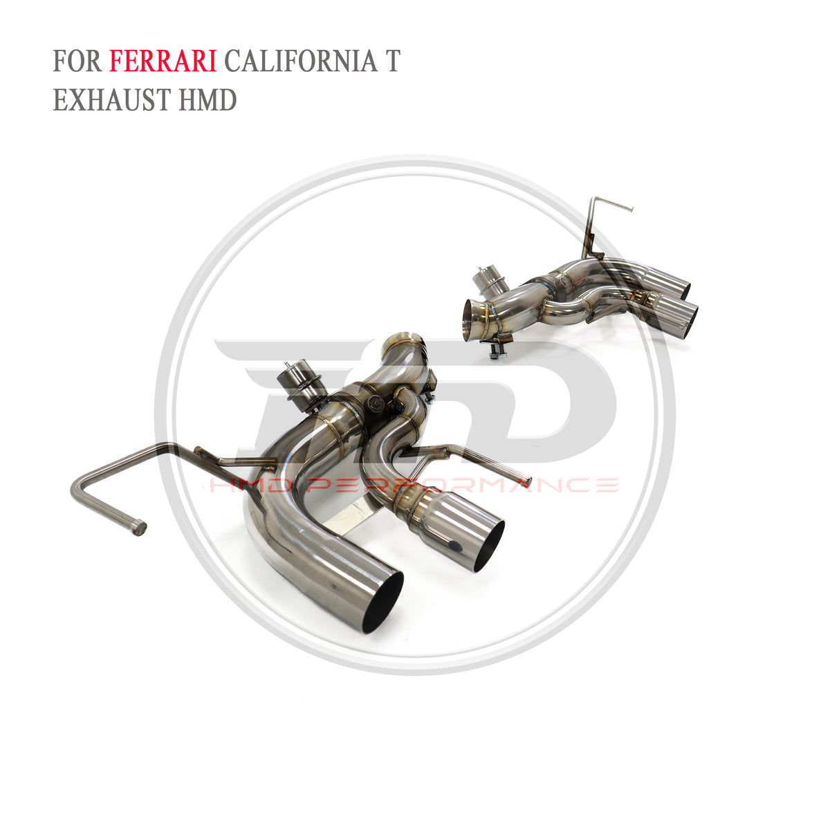 Ferrari California T catback SUS304 Racing Grade Exhaust System - 4