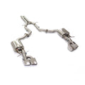 Mercedes-Benz W212 E550 catback SUS304 Racing Grade Exhaust System 76mm - 1