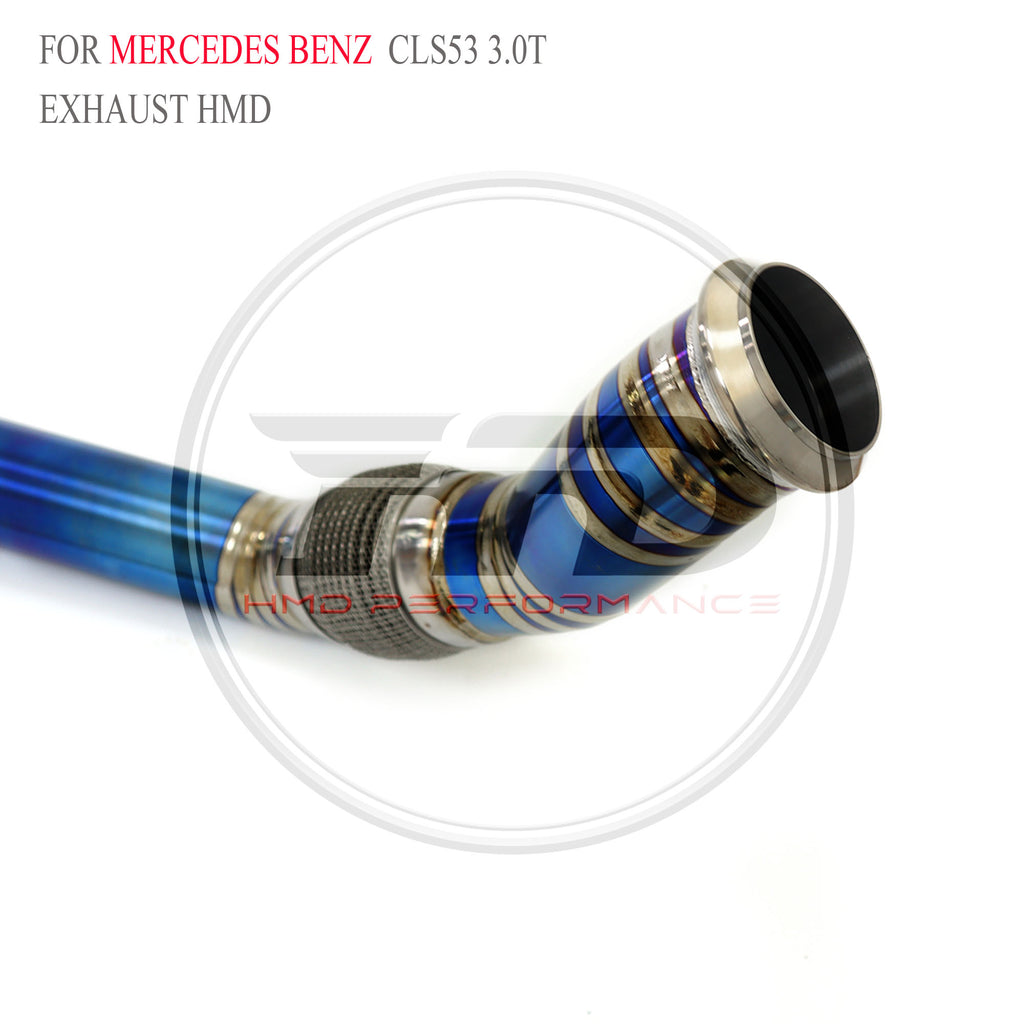Mercedes-Benz CLS53 3.0T 2018 catback Titanium Sport Exhaust System - 6