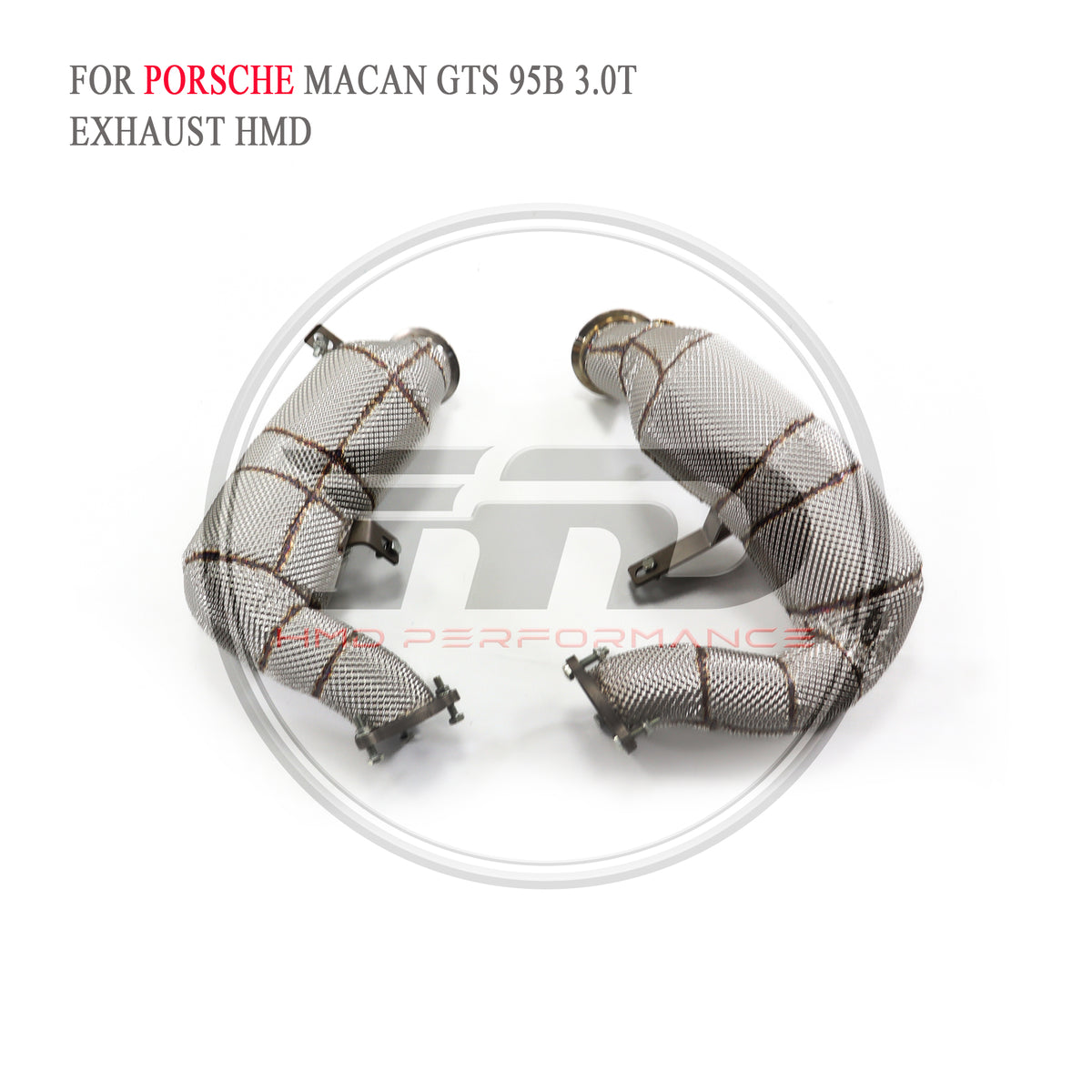 Porsche Macan GTS 95B.1 3.0T 2015-2018 Stainless Steel Downpipe - 3