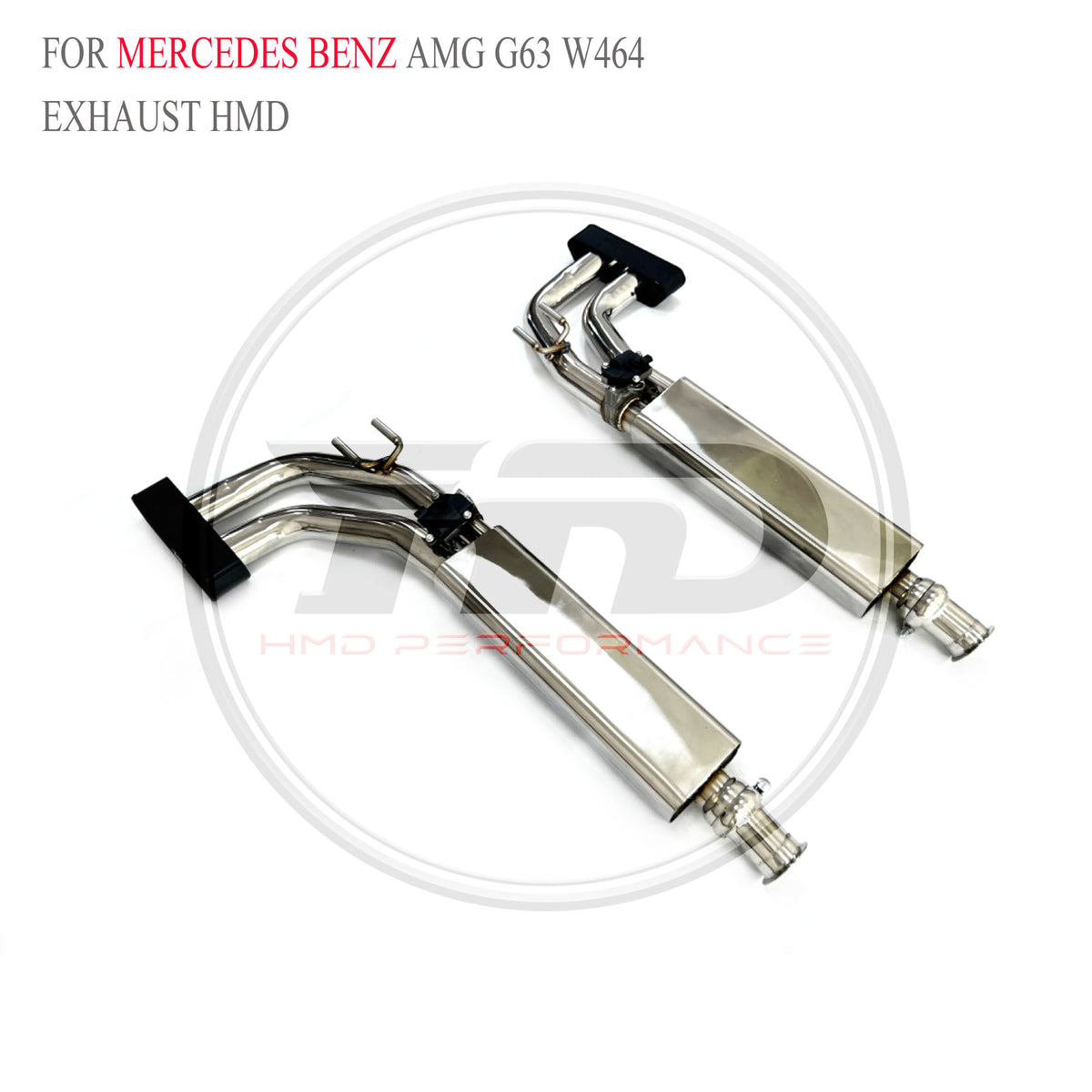 Mercedes-Benz AMG G63 W464 catback SUS304 Racing Grade Exhaust System - 5
