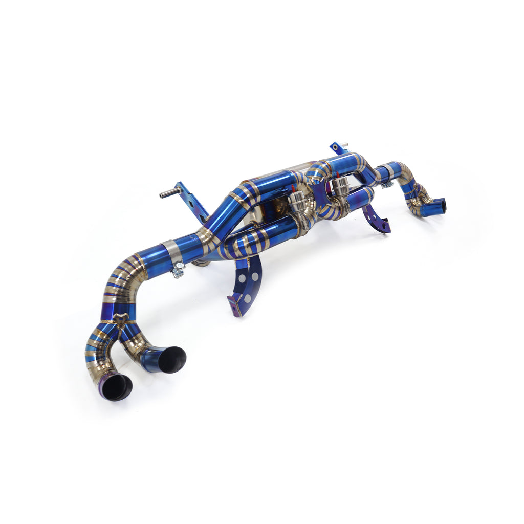 Lamborghini Huracan LP580-2 LP610-4 Valved Catback Titanium Racing Grade Exhaust System - 1