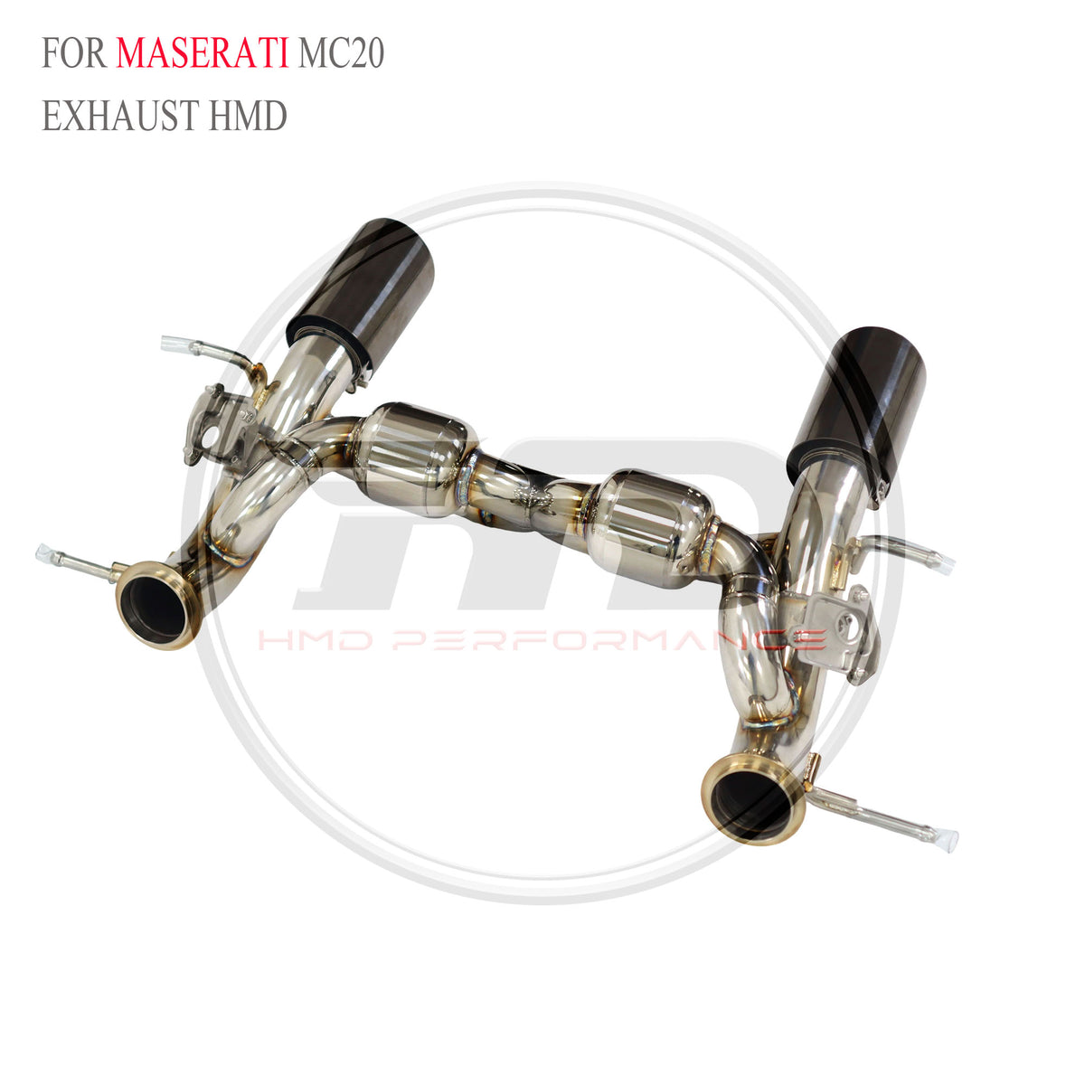 Maserati MC20 Valved Catback SUS304 Racing Grade Exhaust System - 3