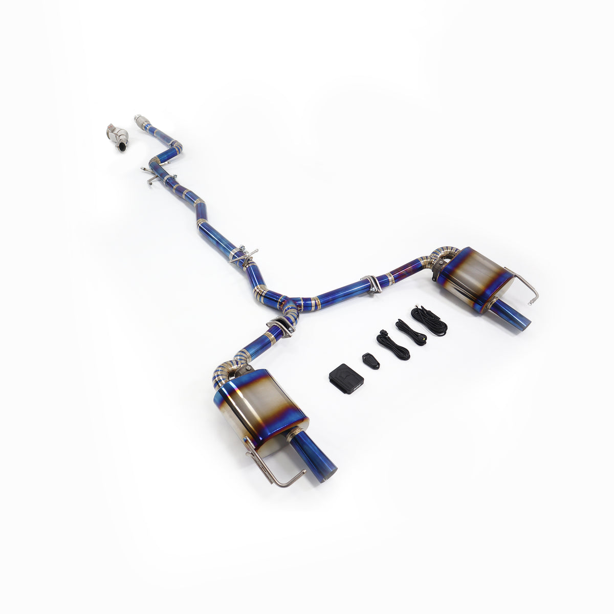Mercedes-Benz C200 W205 Valved Catback Titanium Racing Grade Exhaust System - 1