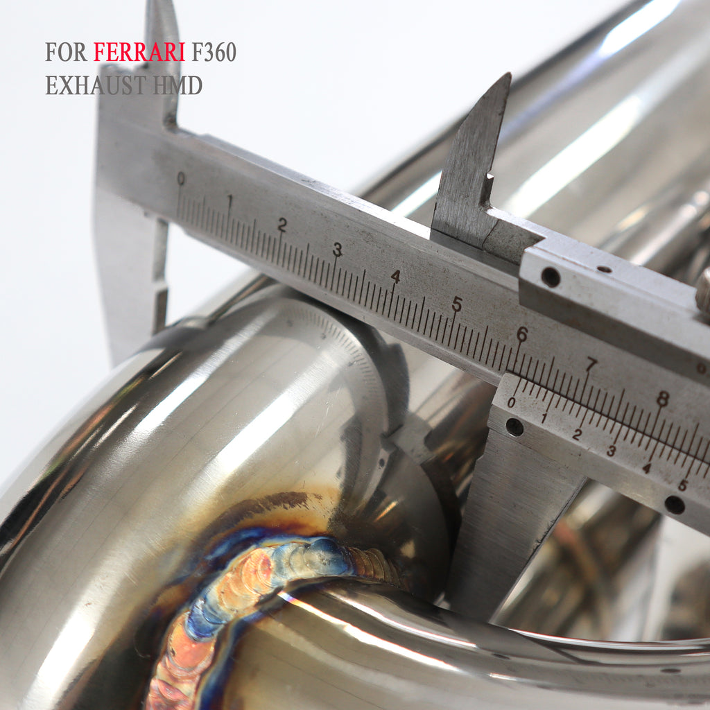 Ferrari F360 Valved Catback SUS304 Racing Grade Exhaust System - 2