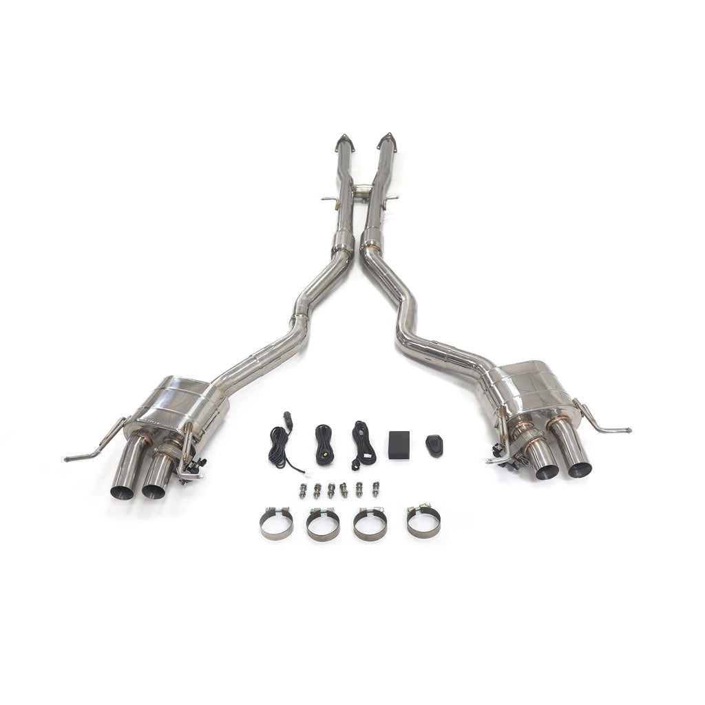Bentley Continental GT 6.0T catback SUS304 Racing Grade Exhaust System - 1