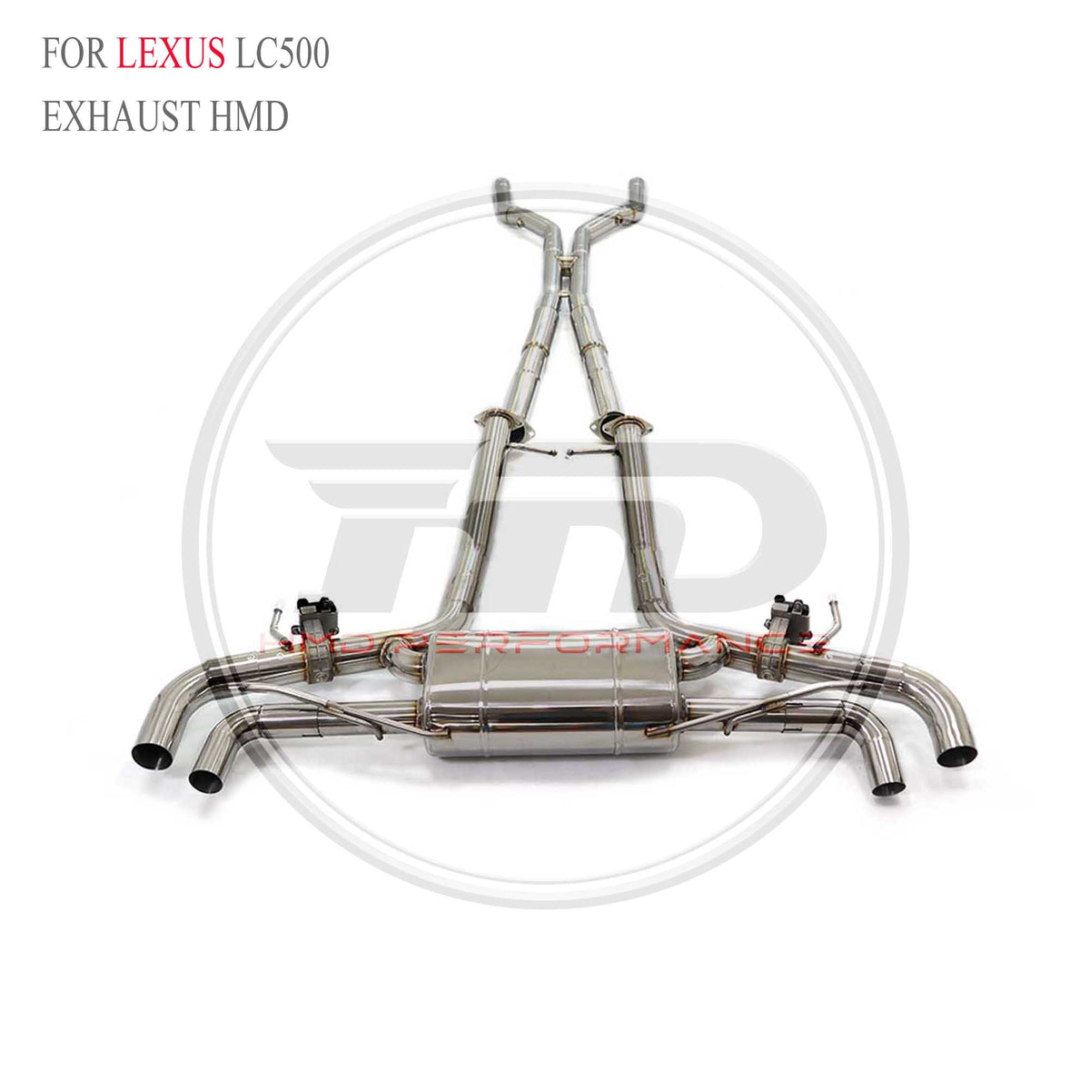 Lexus LC500 catback SUS304 Racing Grade Exhaust System - 5