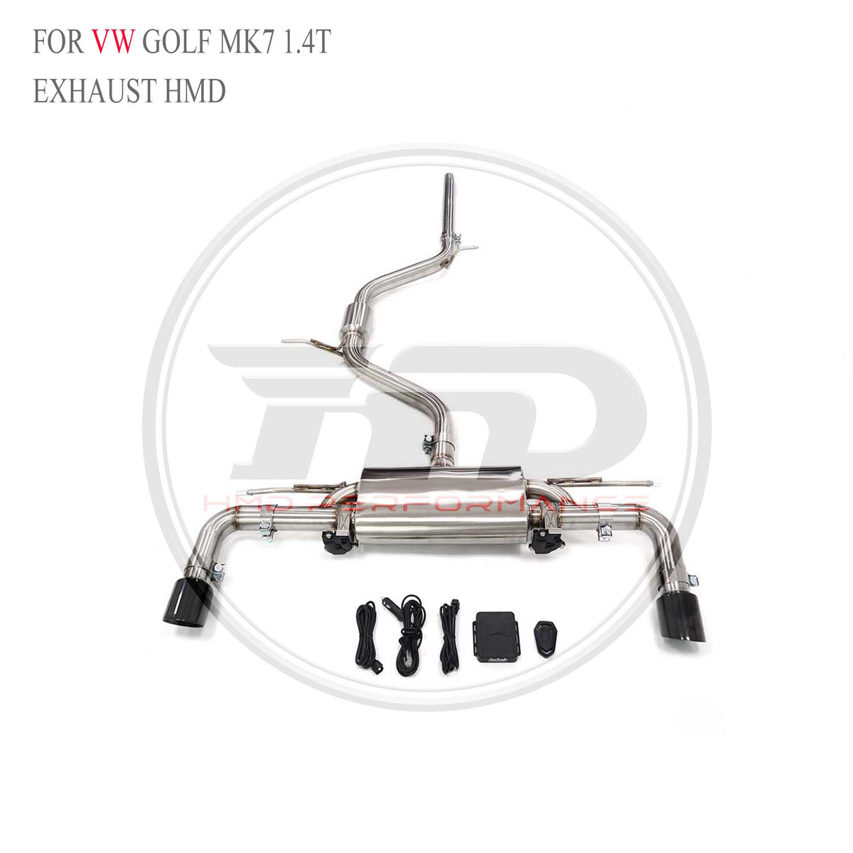 Volkswagen Golf MK7 1.4T catback SUS304 Sport Exhaust System - 4