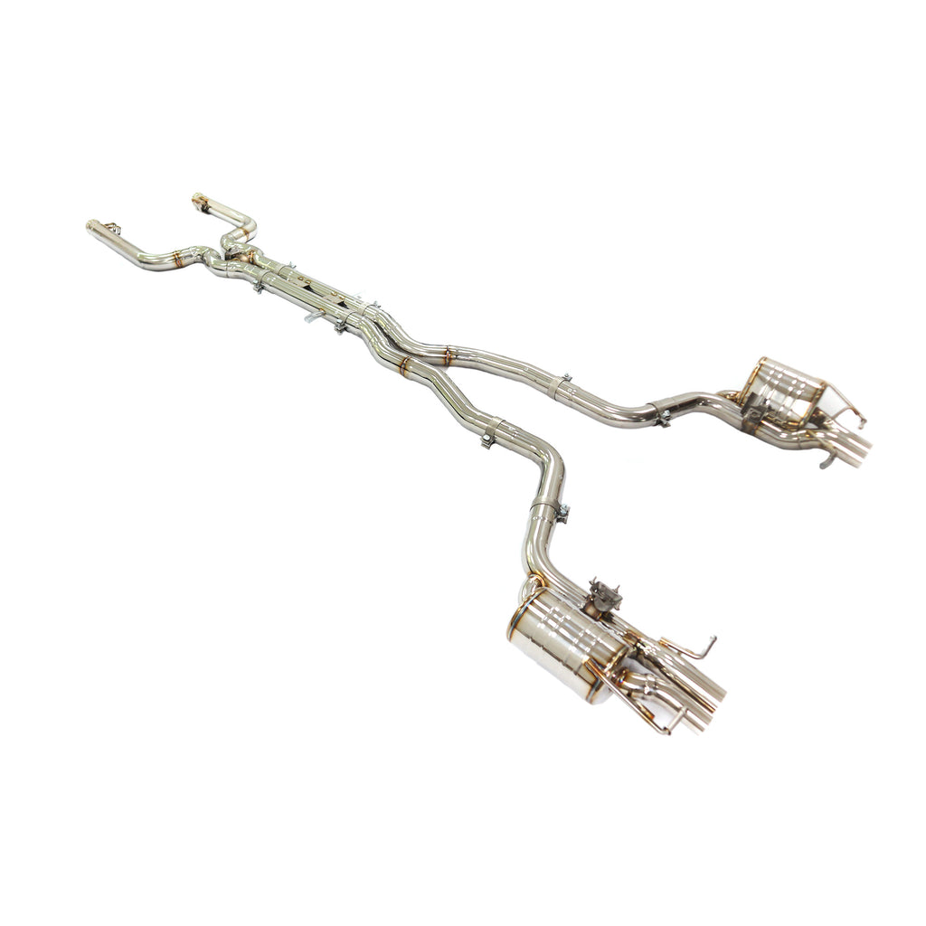 Mercedes-Benz AMG C63 W205 Valved Catback SUS304 Racing Grade Exhaust System - 1