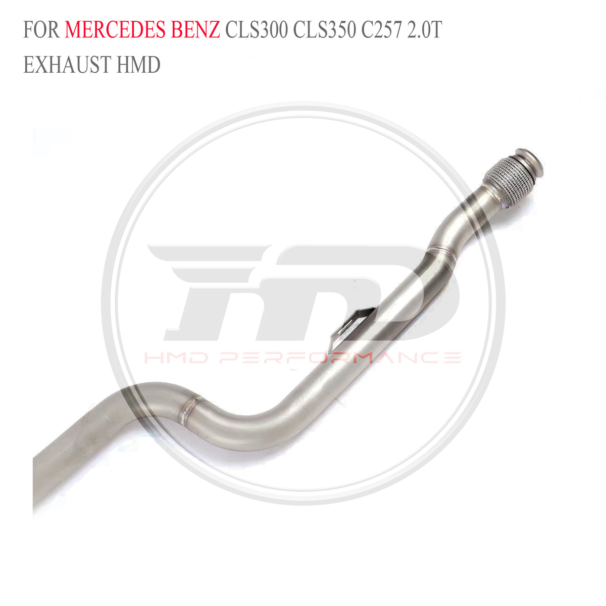 Mercedes-Benz CLS300 CLS350 C257 2.0T catback SUS304 Sport Exhaust System - 5