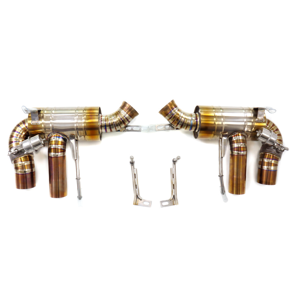 Ferrari GTC4Lusso V12 6.3L Valved Axle-Back Titanium Racing Grade Exhaust System - 1