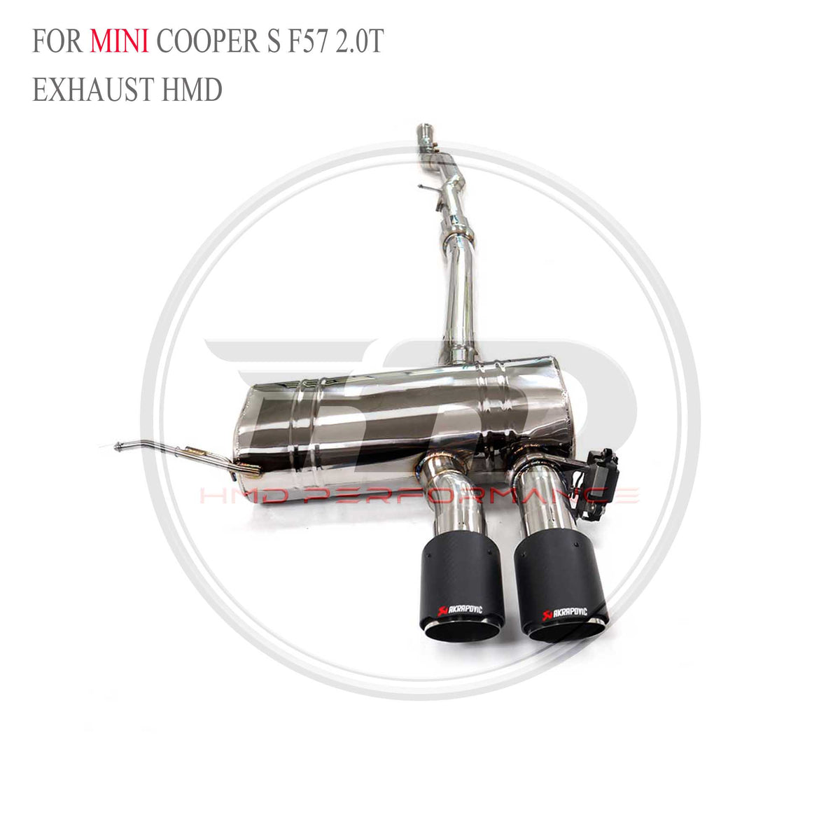 MINI Cooper S F57 2.0T catback SUS304 Racing Grade Exhaust System - 3