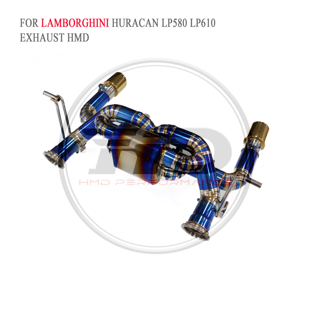 Lamborghini EVO catback Titanium Sport Exhaust System - 3