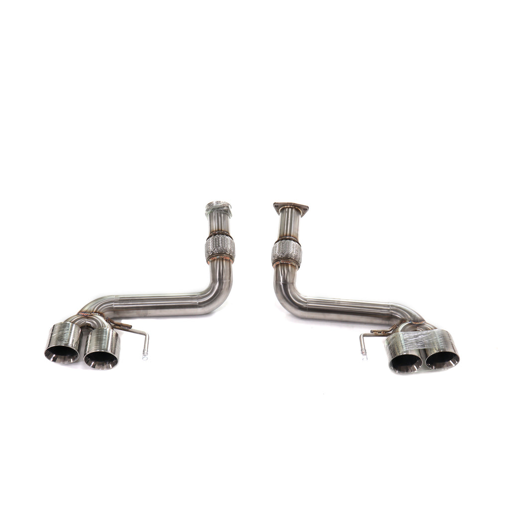 Corvette C8 6.2L Straight Catback SUS304 Racing Grade Exhaust System - 1