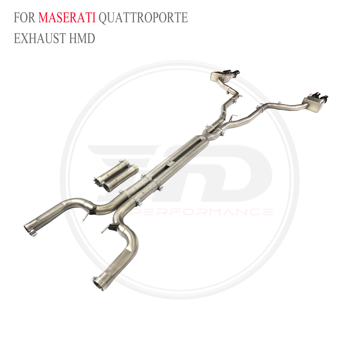 Maserati Quattroporte 3.8T Valved Catback SUS304 Racing Grade Exhaust System - 3