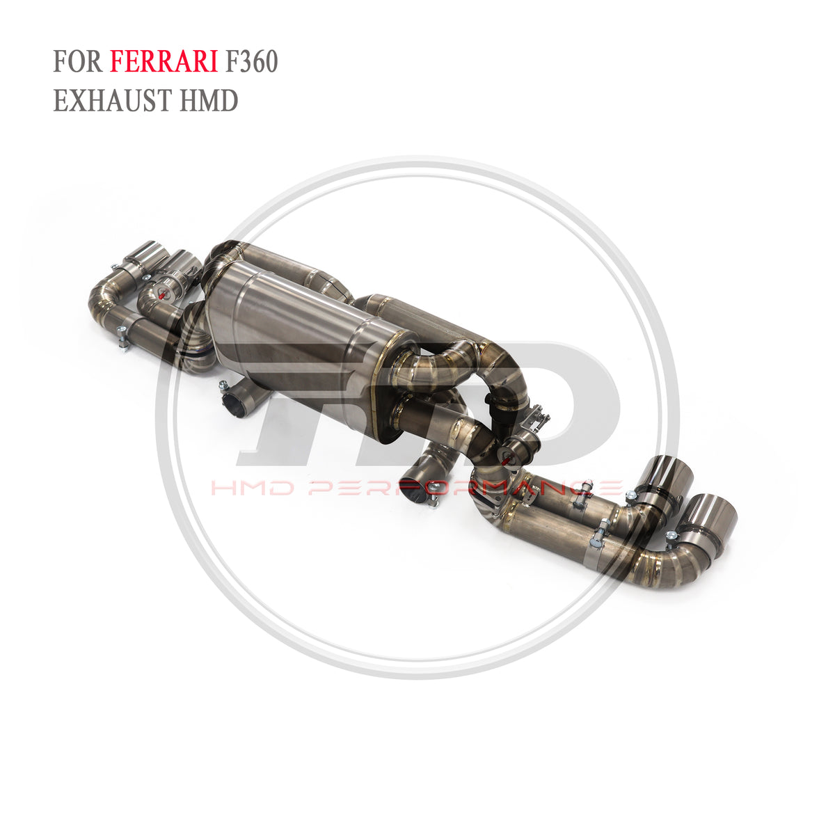 Ferrari F360 Valved Catback Titanium Racing Grade Exhaust System - 6