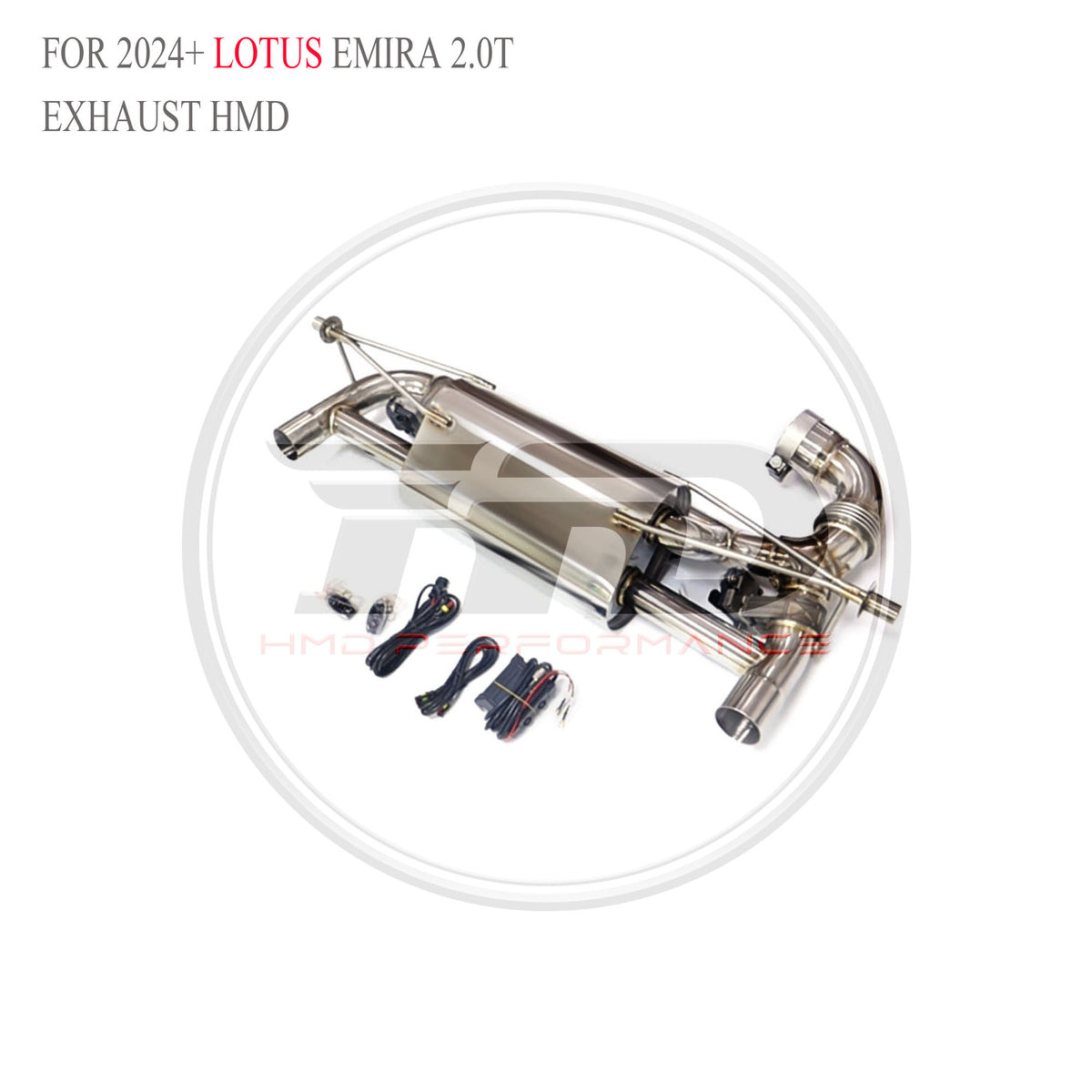 Lotus Emira 2.0T catback SUS304 Racing Grade Exhaust System - 6