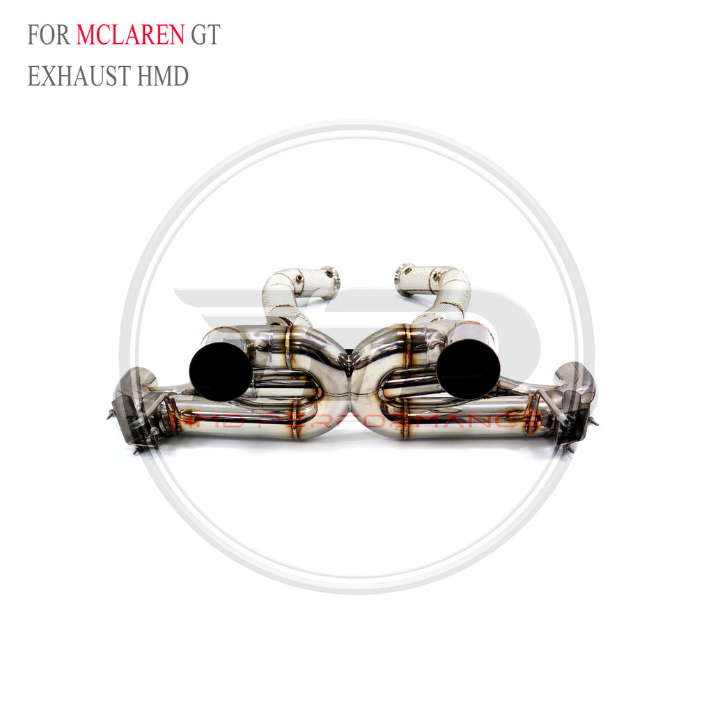 McLaren GT catback SUS304 Valved Sport Exhaust System - 2