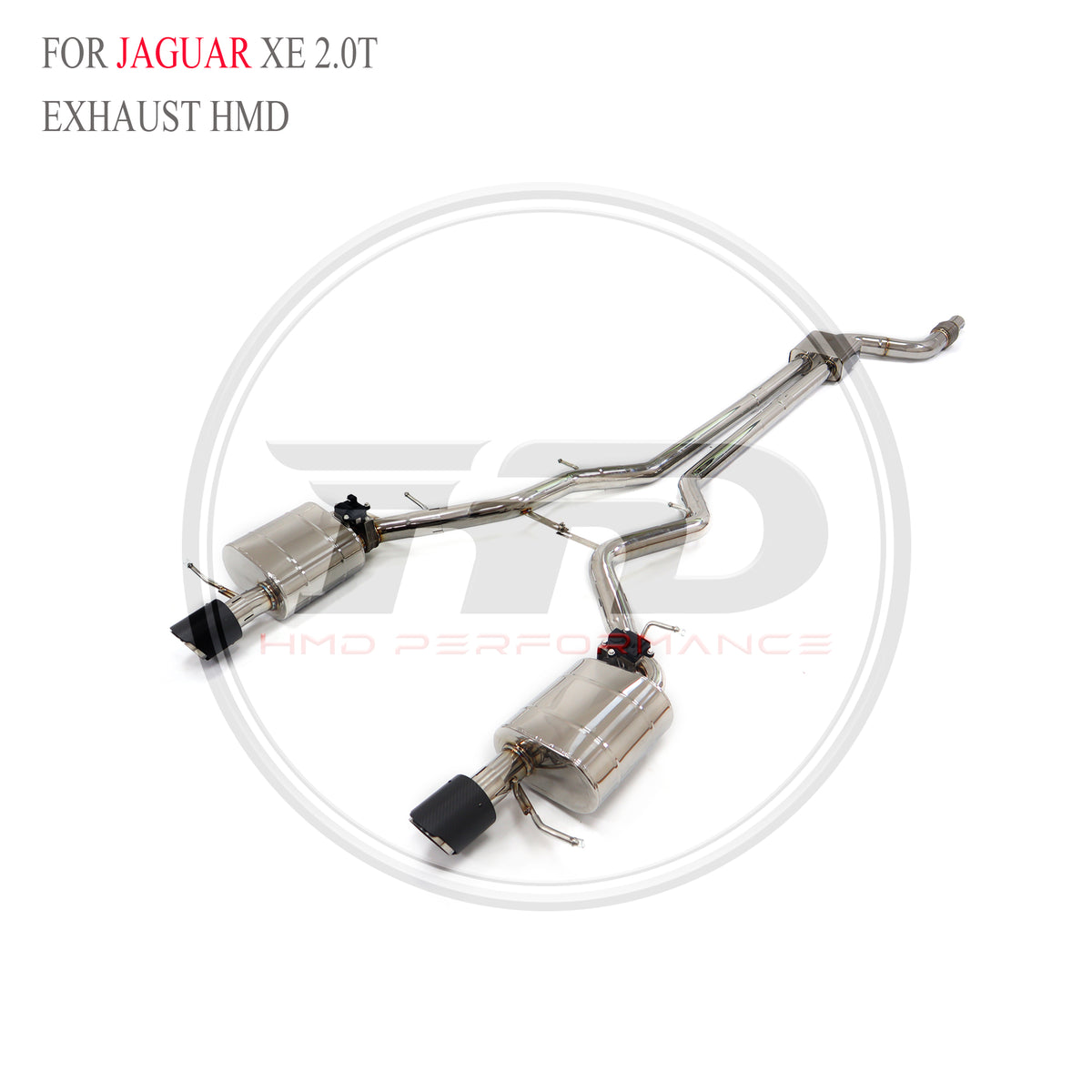 Jaguar XE 2.0T catback SUS304 Racing Grade Exhaust System - 5