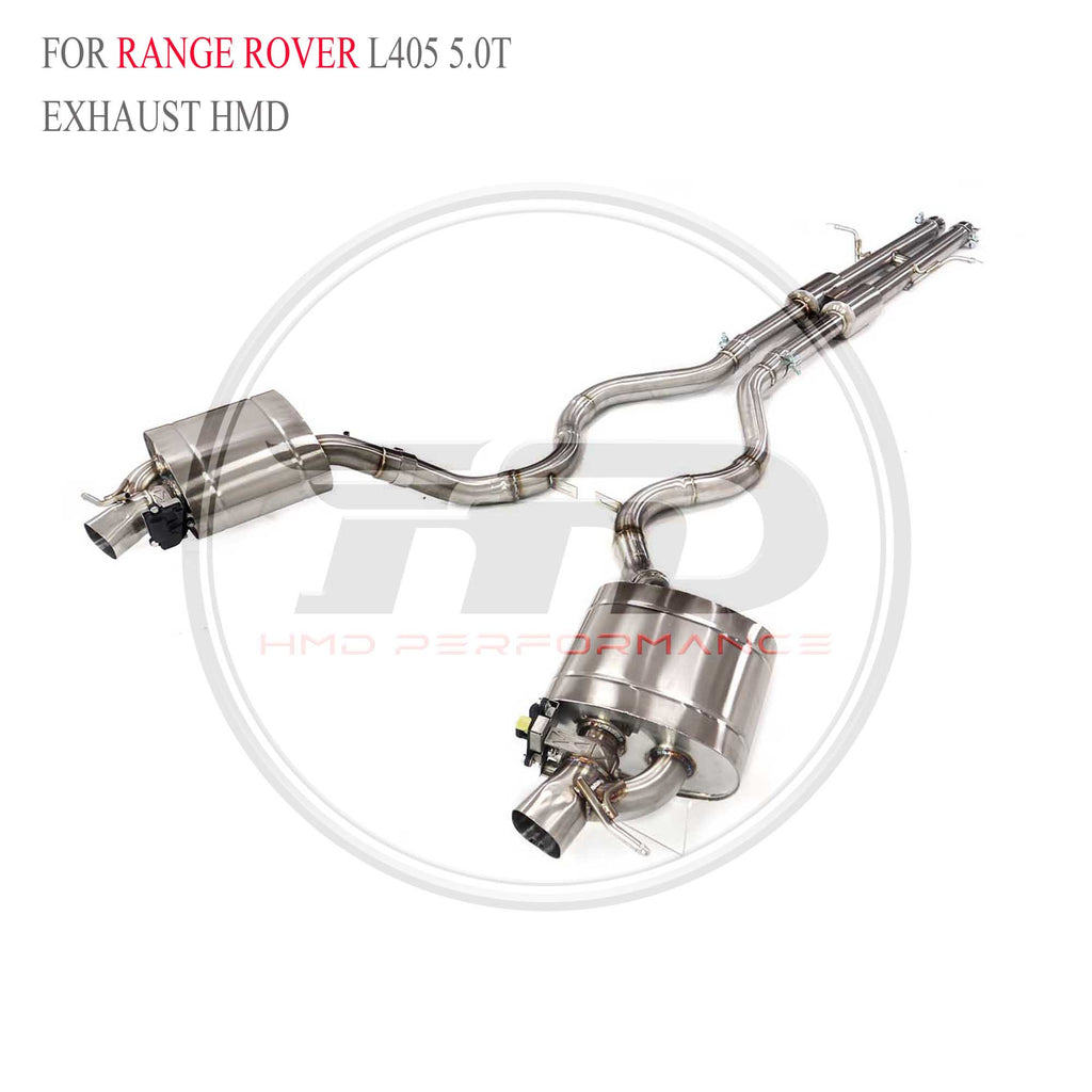 Land Rover L405 5.0T catback SUS304 Racing Grade Exhaust System - 4