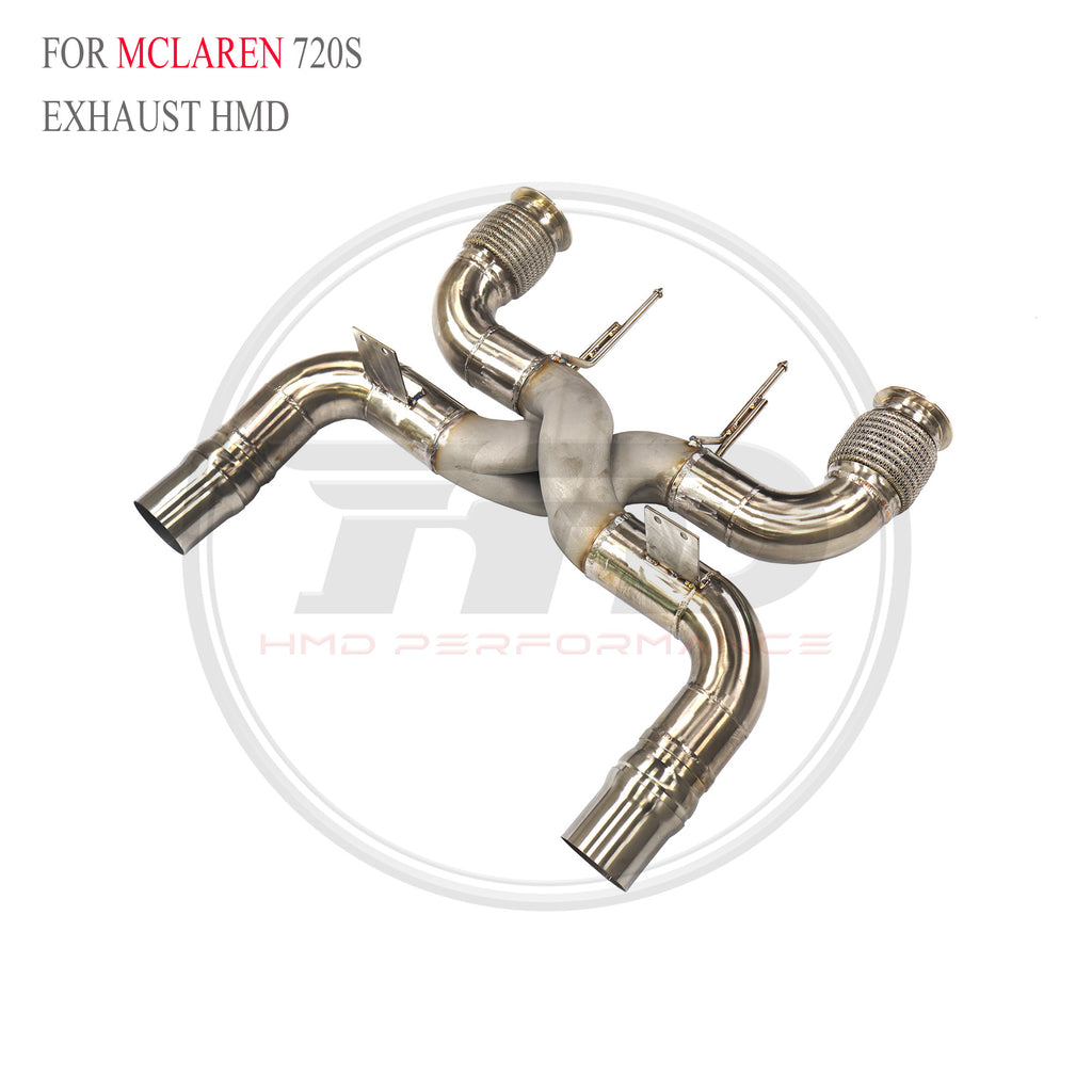 McLaren 720S Straight Axle-Back SUS304 Racing Grade Exhaust System - 6