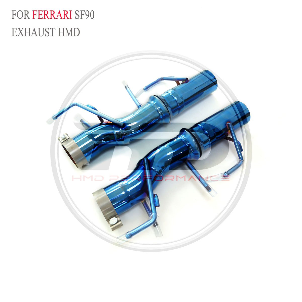 Ferrari SF90 Straight Catback SUS304 Racing Grade Exhaust System - 4