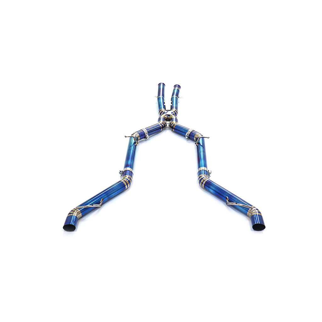 Mercedes-Benz AMG GT 4.0T Straight Catback Titanium Racing Grade Exhaust System - 1
