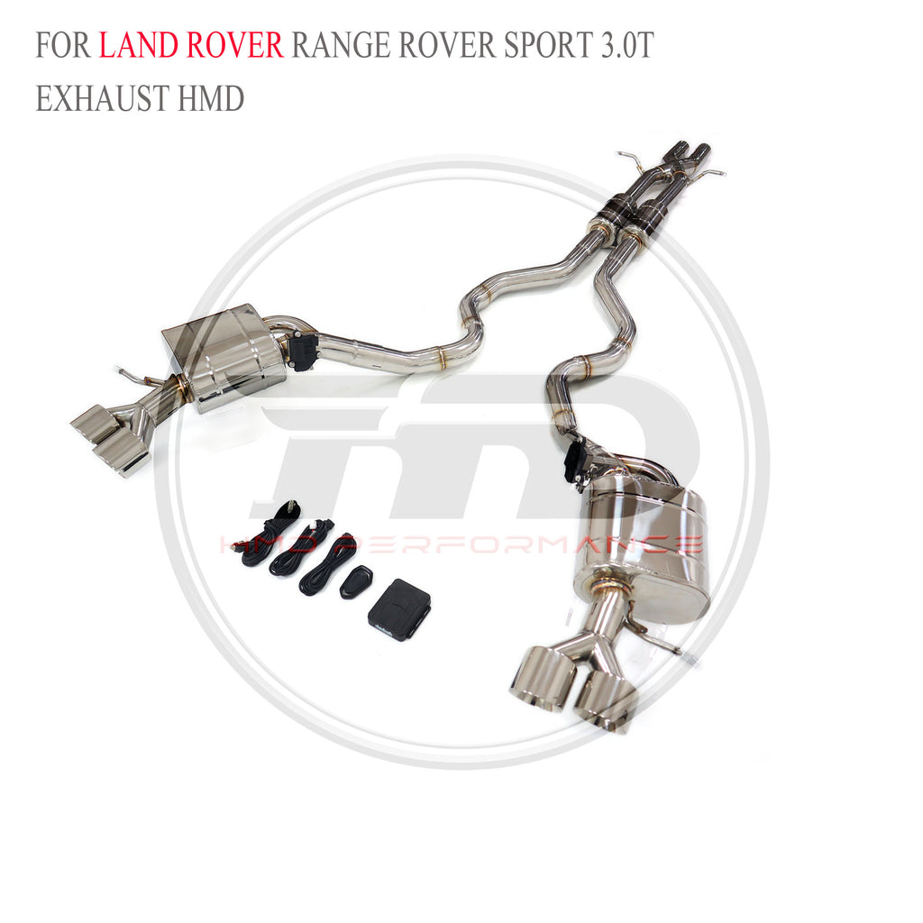 Land Rover Sport 3.0T catback SUS304 Sport Exhaust System - 6