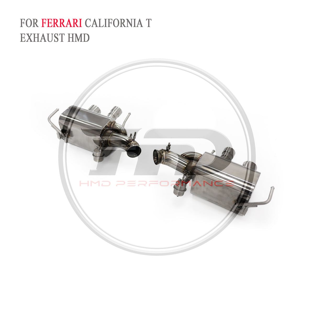 Ferrari California Valved Catback Racing Grade Exhaust System - 4