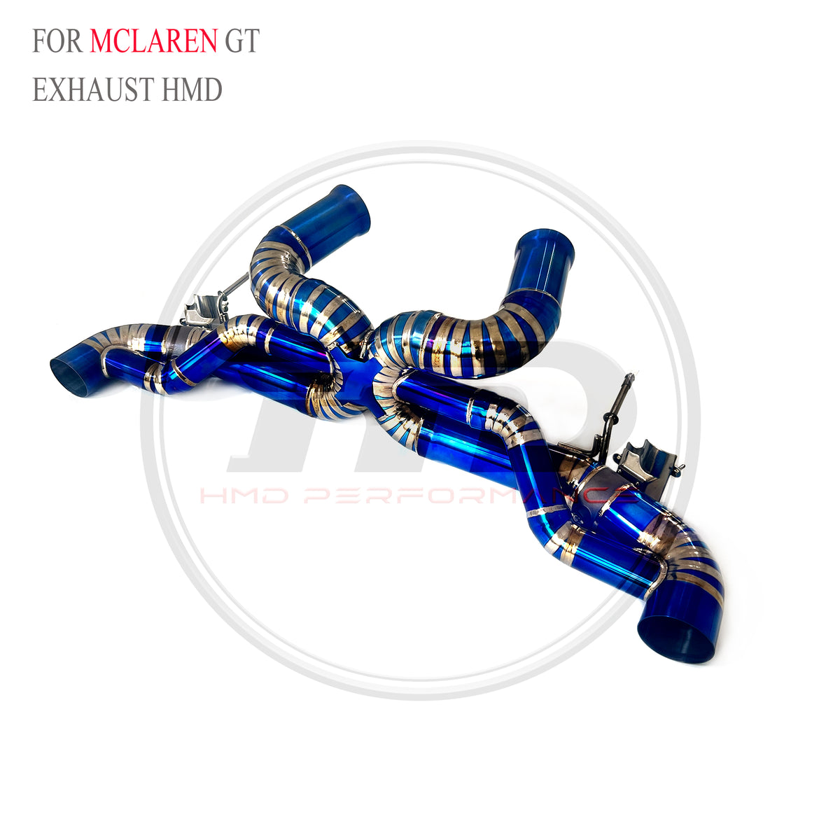 McLaren GT Valved Catback Titanium Racing Grade Exhaust System - 4