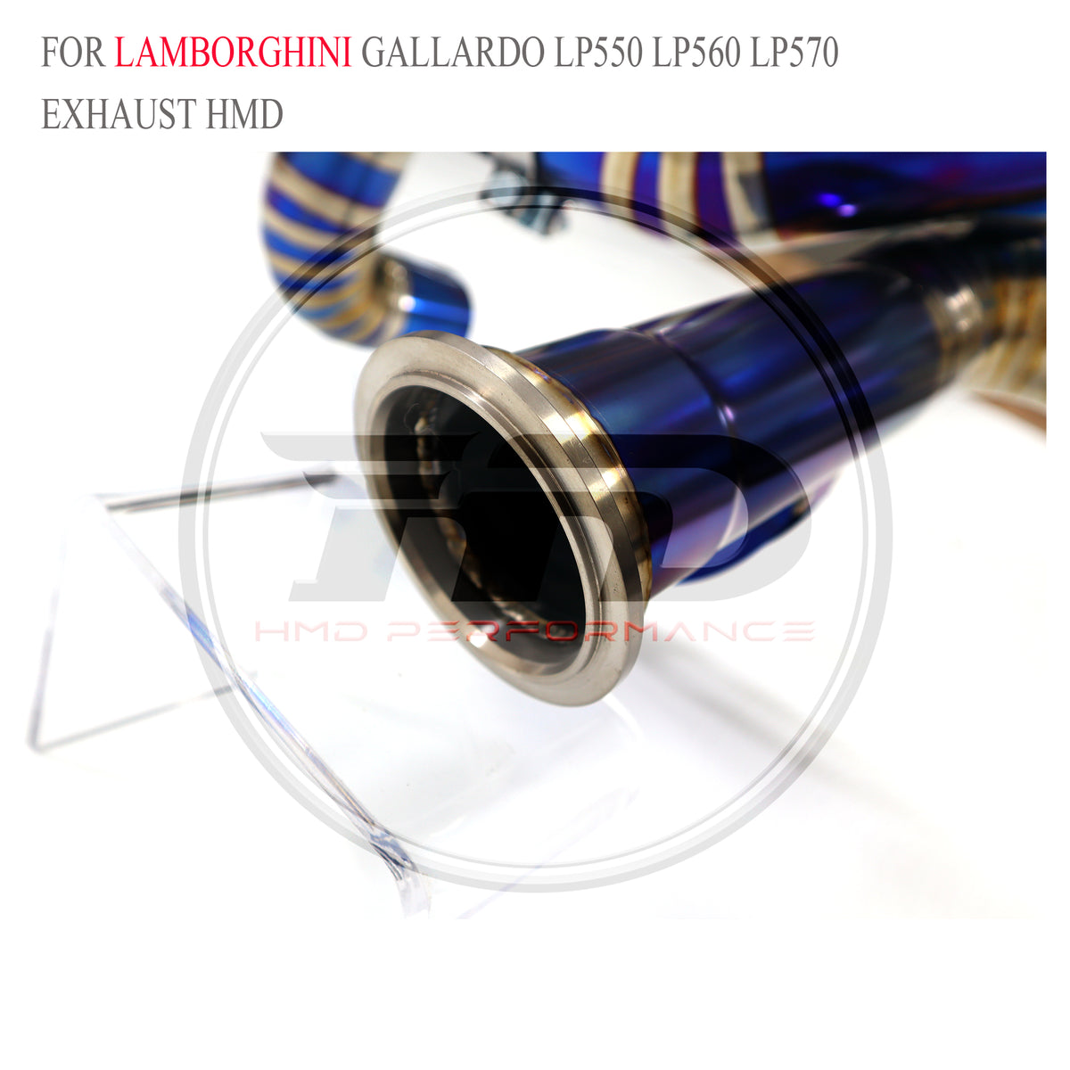 Lamborghini Gallardo LP550 LP560 LP570 Straight Catback Titanium Racing Grade Exhaust Syst - 5