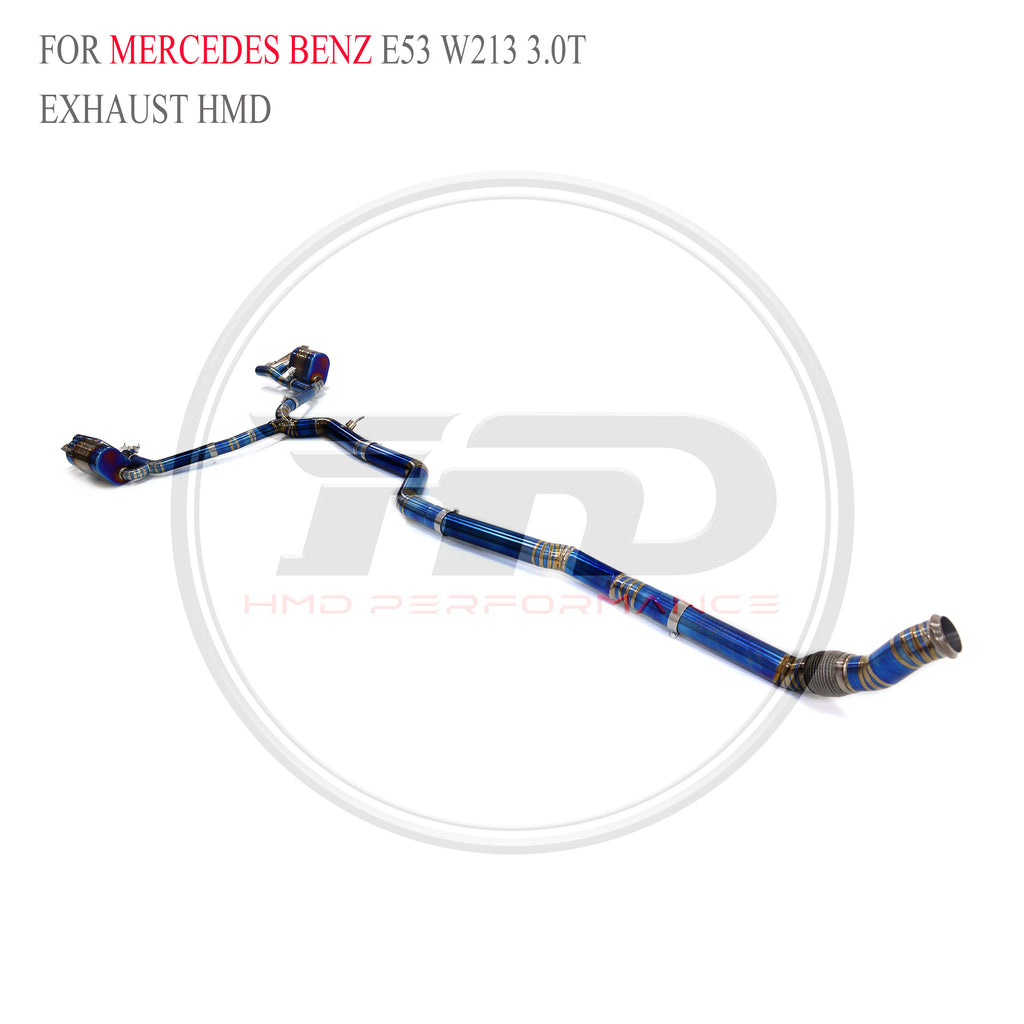 Mercedes-Benz E53 W213 3.0T catback Titanium Sport Exhaust System - 5