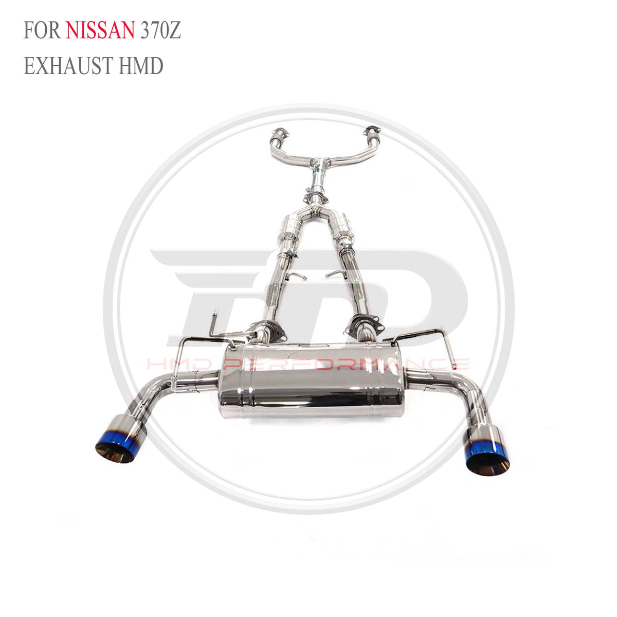 Nissan 370z Straight Catback SUS304 Racing Grade Exhaust System - 2