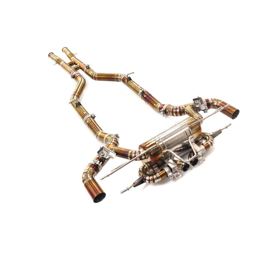 Mercedes-Benz AMG GT-R catback Titanium Valved Sport Exhaust System - 1