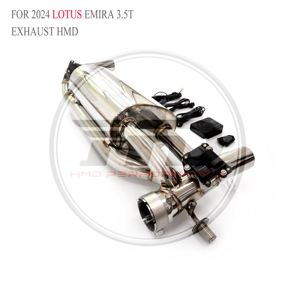 Lotus Emira 3.5T catback SUS304 Sport Exhaust System - 3