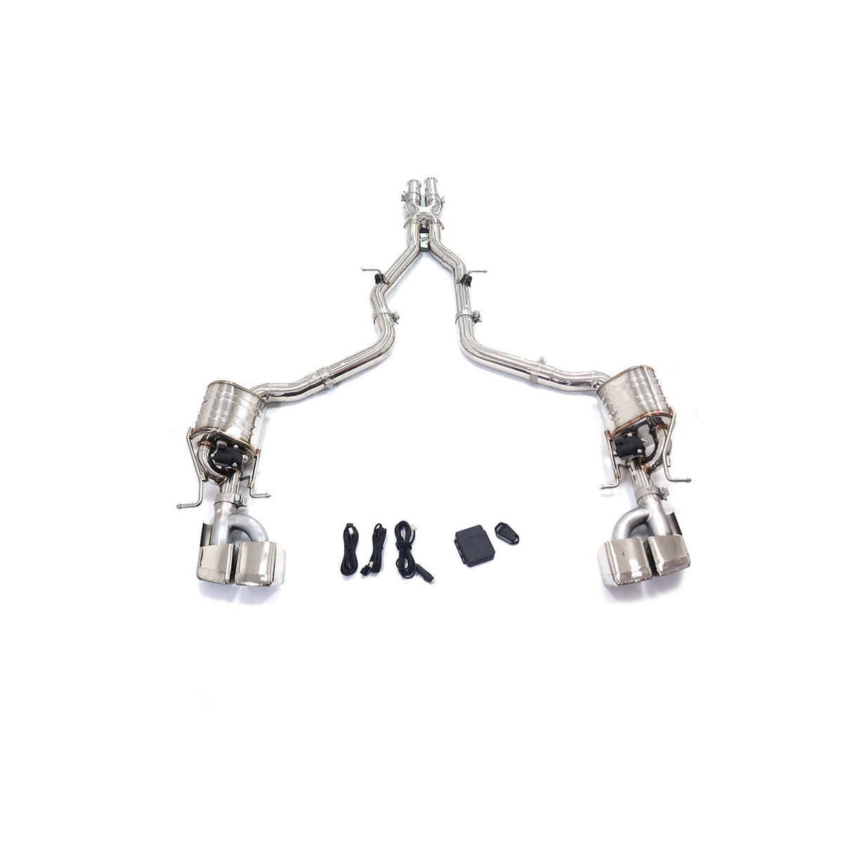 Mercedes-Benz AMG CLS63 W219 6.2L Valved Catback SUS304 Racing Grade Exhaust System - 1