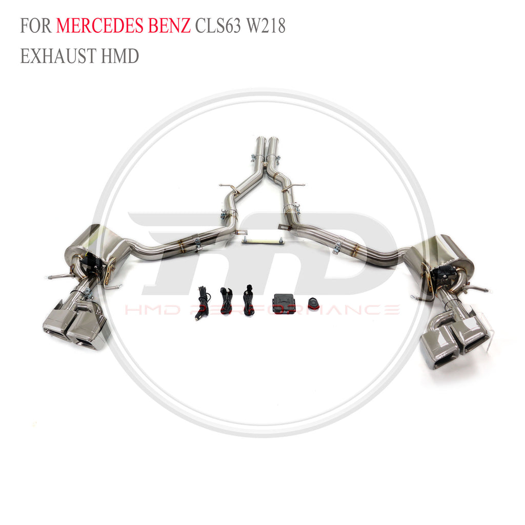 Mercedes-Benz CLS63 W218 catback SUS304 Sport Exhaust System - 3