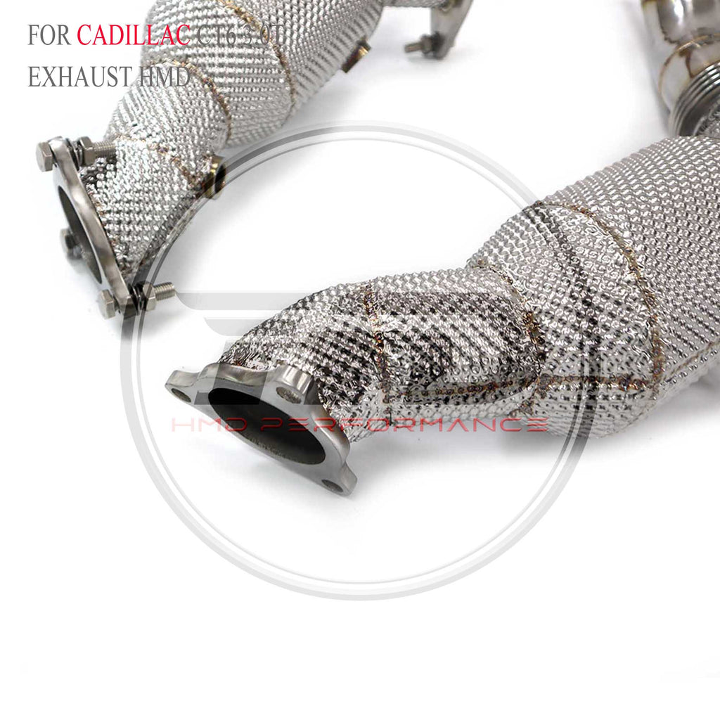 Cadillac CT6 3.0T 2016-2020 Stainless Steel Downpipe - 2