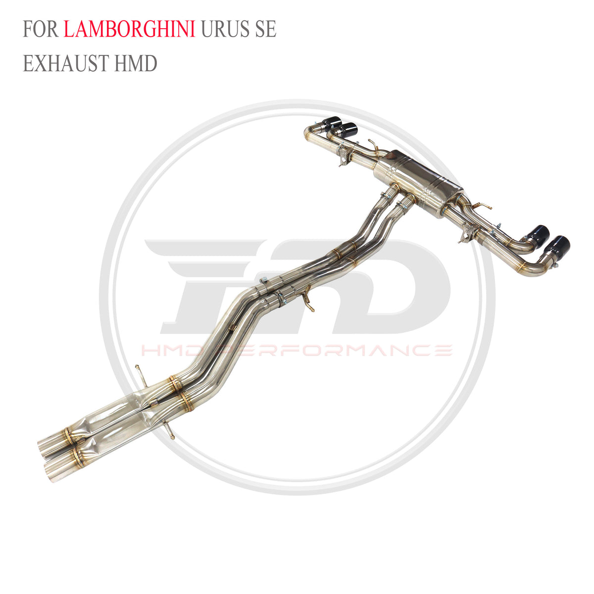 Lamborghini URUS SE Valved Catback SUS304 Racing Grade Exhaust System - 4