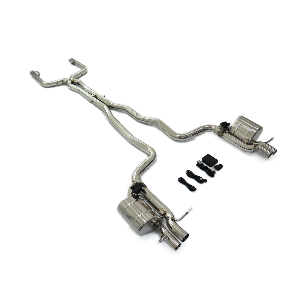 Mercedes-Benz C63 W205 catback SUS304 Racing Grade Exhaust System - 1