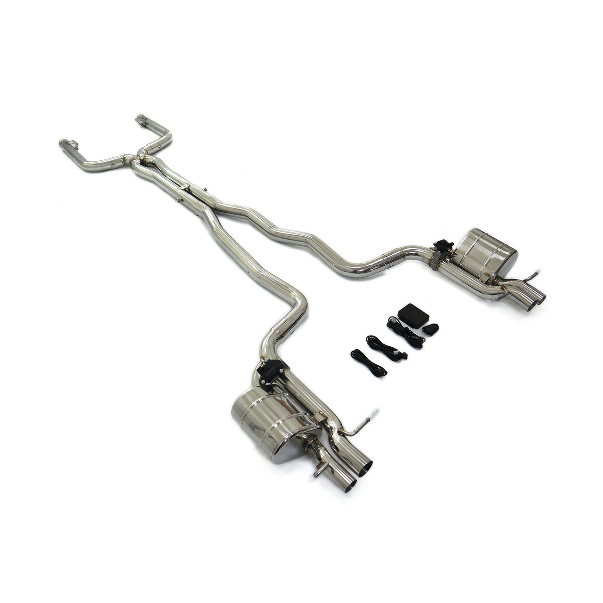 Mercedes-Benz C63 W205 catback SUS304 Racing Grade Exhaust System - 1