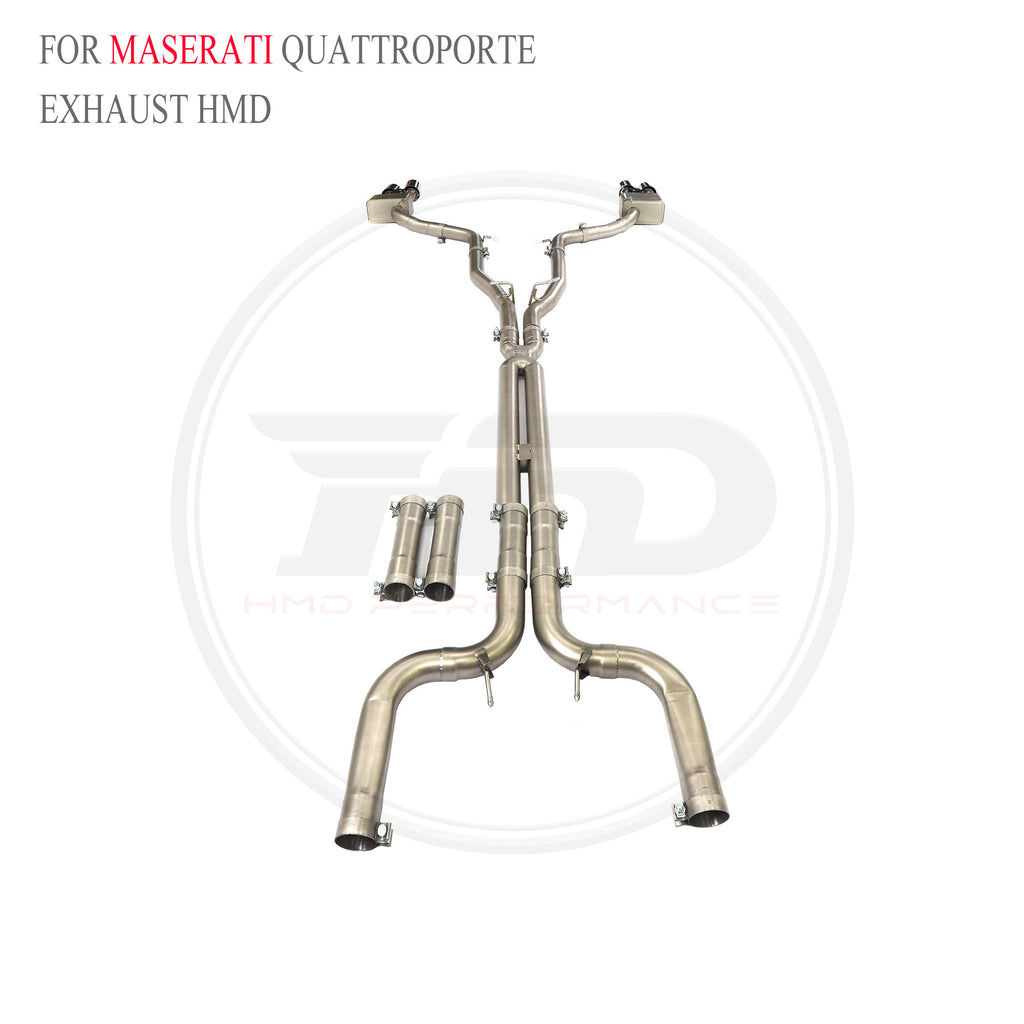 Maserati Quattroporte 3.8T Valved Catback SUS304 Racing Grade Exhaust System - 2