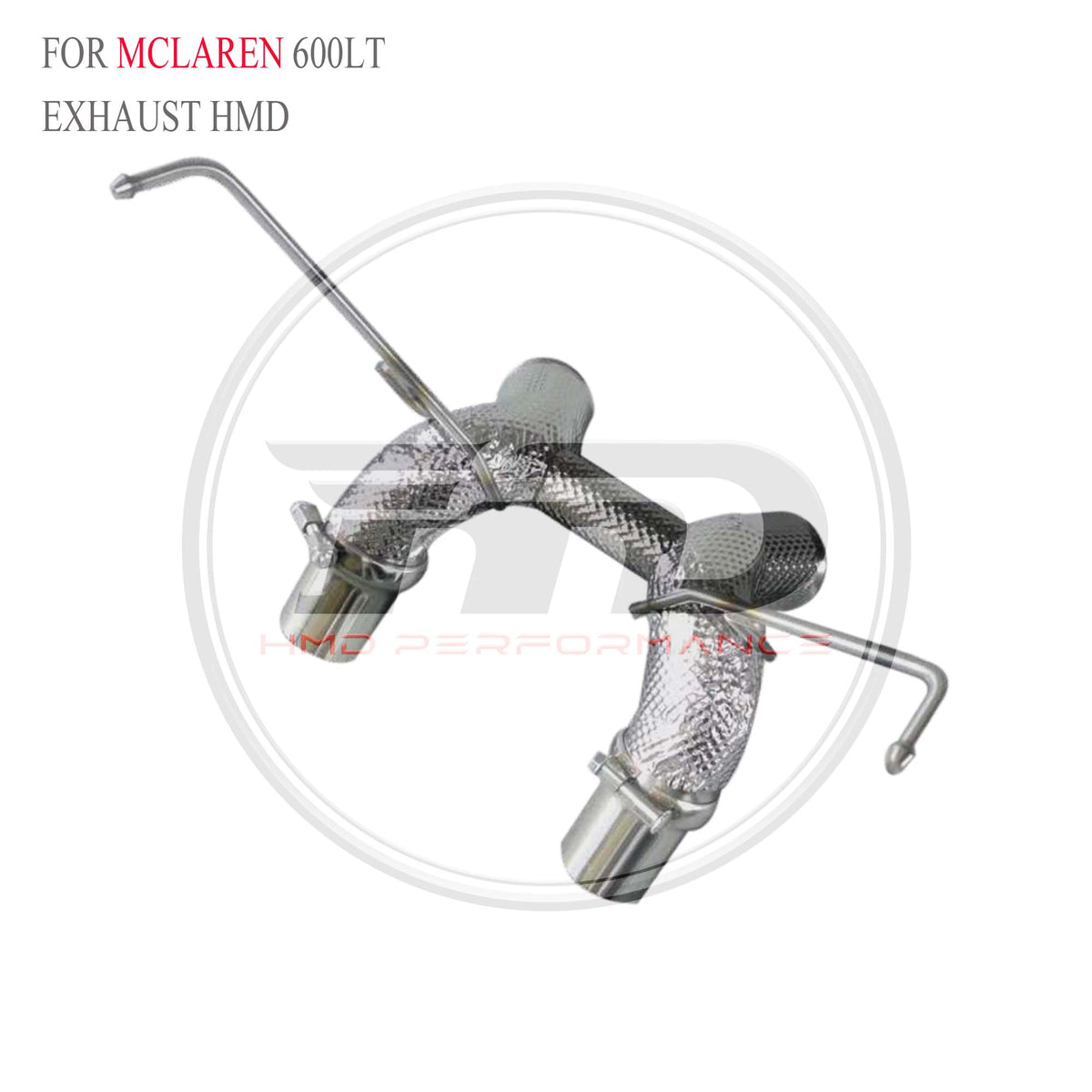 McLaren 600LT catback SUS304 Sport Exhaust System - 3