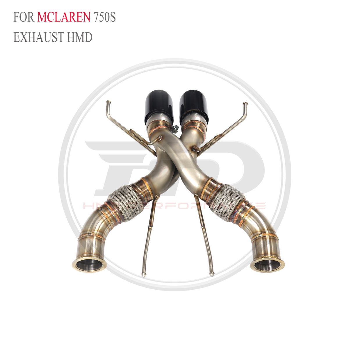 McLaren 750S Straight Axle-Back SUS304 Racing Grade Exhaust System - 3