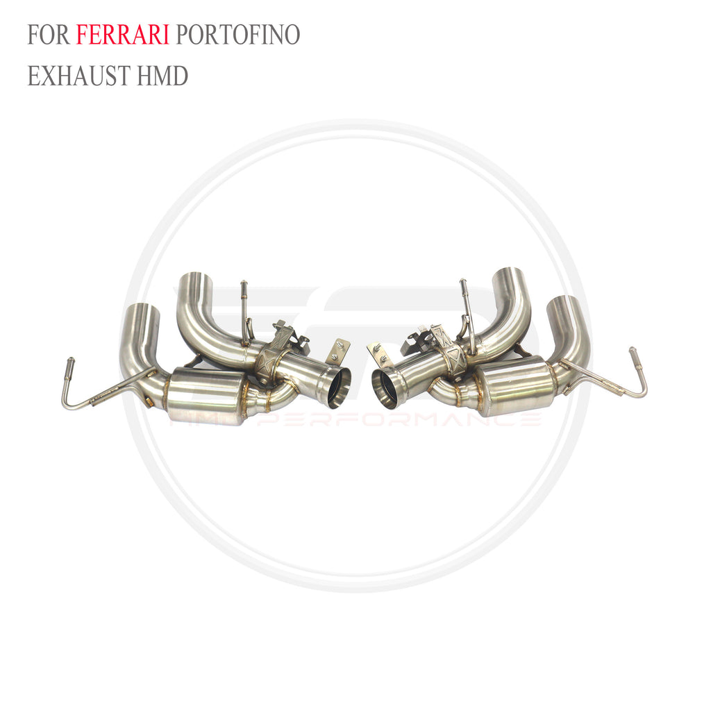 Ferrari Portofino catback SUS304 Racing Grade Exhaust System - 3