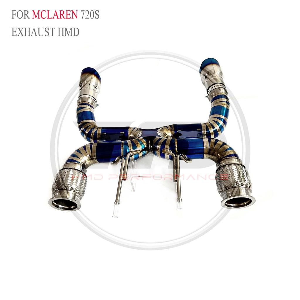 McLaren 720S catback Titanium Racing Grade Exhaust System - 6
