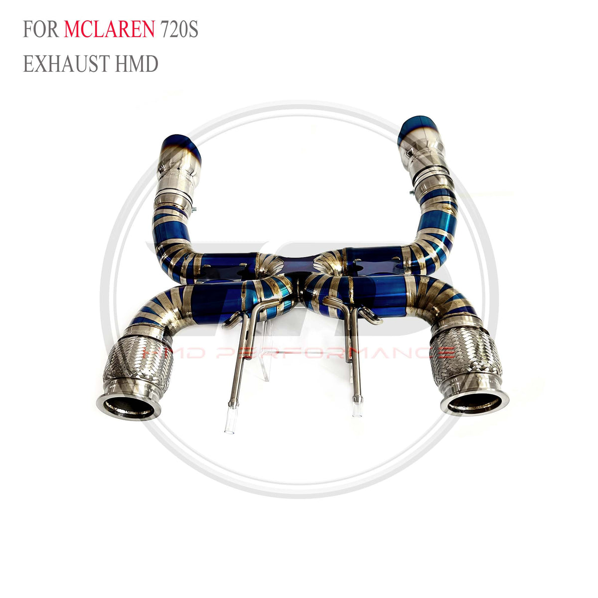 McLaren 720S catback Titanium Racing Grade Exhaust System - 6